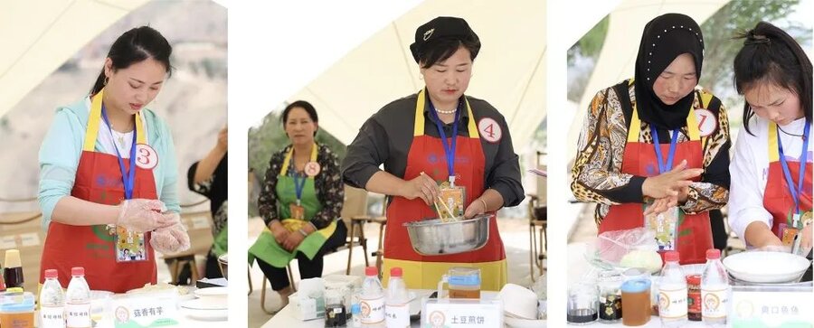 “薯你最有锌”乡村厨艺大赛 照片 © WFP
